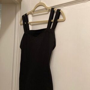 Complice vintage sleek bondage dress
